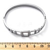 304 Stainless Steel Hinged Bangles for Women BJEW-A011-17P-5