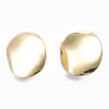 Brass Stud Earring Findings KK-S348-108-1