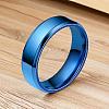 Stainless Steel Finger Rings for Unisex WG3BF6E-08-1