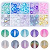 100Pcs 10 Colors Glass Beads G-SP0001-02-1