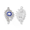 Alloy Crystal Rhinestone Pendants FIND-C019-18P-1