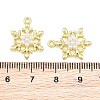 Alloy & ABS Plastic Pearl Pendants PL-CBAF039-01G-3