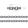 Brass Cable Chains X-CHC-034Y-B-NF-3
