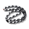 Non-Magnetic Synthetic Hematite Beads Strands X-IM601-6x12-2