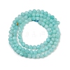 Natural Amazonite Beads Strands G-E411-43-4mm-7