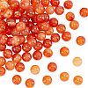 Olycraft 2 Strands Natural Carnelian Beads Strands G-OC0004-56-1