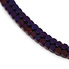 Electroplate Non-magnetic Synthetic Hematite Beads Strands G-I175-09E-2