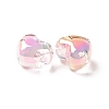 Transparent Acrylic Beads TACR-G044-01F-3