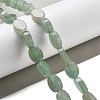 Natural Green Aventurine Beads Strands G-P559-B22-01-2