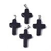 Synthetic Blue Goldstone Pendants LS-G-J354-03A-1