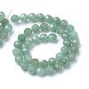 Natural Green Aventurine Bead Strands G-R411-10-6mm-2