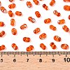 Picasso Spray Painted Glass Seed Beads SEED-T006-04-24-4