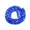 Electroplate Glass Beads Strands LS-EGLA-A044-T6mm-L31-3
