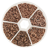 Red Copper Iron Plated Jump Rings with Container Nickel Free for Jewelry Making IFIN-PH0001-06R-NF-1