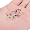 316 Surgical Stainless Steel Clip on Nose Rings WGA7223-10-1