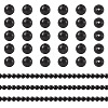 1 Strand Natural Shungite Beads Strands G-TA0003-34A-1