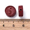 Synthetic Cinnabar Beads PW-WG87FA3-01-3