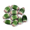 Handmade Millefiori Glass Barrel Beads LS-LA-N002-28A-1