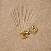 304 Stainless Steel Stud Earrings for Women EJEW-F420-02G-2