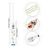 1Pc Wire Wrapped Alloy & Natural Mixed Stone Tree of Life Hanging Suncatchers HJEW-TA0001-46B-3
