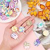 Handmade Polymer Clay Big Pendants CLAY-NB0001-25-3