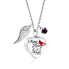 Heart with Wing Urn Ashes Pendant Necklace PW-WG4984E-02-1