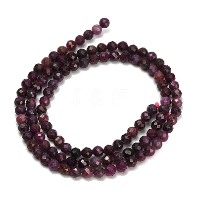 Natural Ruby Beads Strands GG-CBA77FB-B09-3mm-1