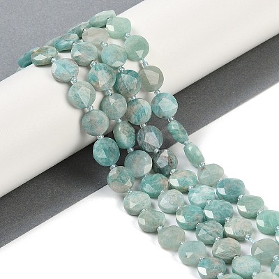 Natural Amazonite Beads Strands G-C116-A23-01A-1