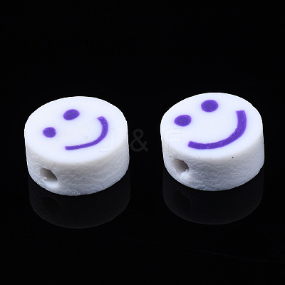 Handmade Polymer Clay Beads X-CLAY-N008-040A-1
