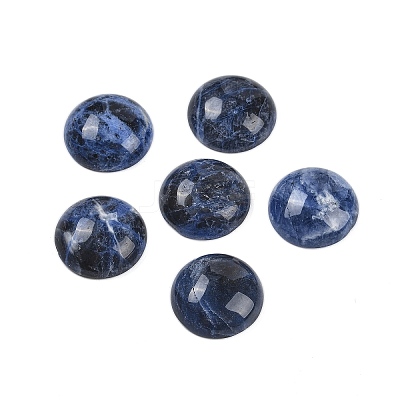 Natural Sodalite Cabochons G-T020-18mm-33-1