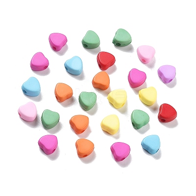 Opaque Acrylic Beads MACR-C034-01-1