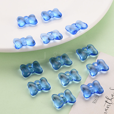 Transparent Acrylic Pendants TACR-T024-02BA-940-1