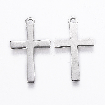 Tarnish Resistant 201 Stainless Steel Pendants STAS-L197-30P-1