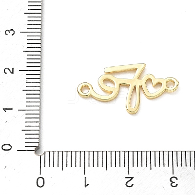 Brass Connector Charms KK-CBAE532-01N-G-1