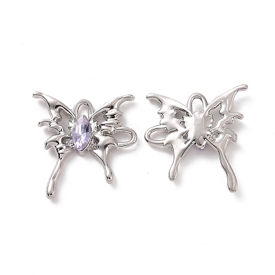 Rack Plating Alloy Connector Charms FIND-I037-19P-02-1