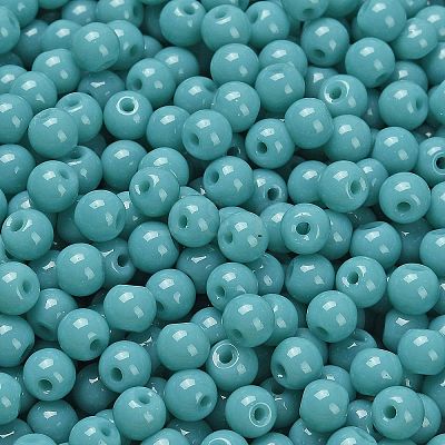 Opaque Colours Glass Seed Beads SEED-C001-02B-16-1