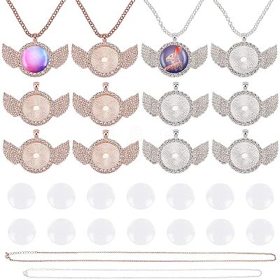 DIY Pendant Necklace Making Kits DIY-NB0003-99-1