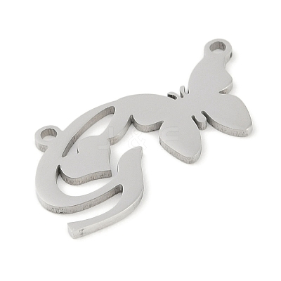 Non-Tarnish 304 Stainless Steel Pendants STAS-L279-002P-G-1