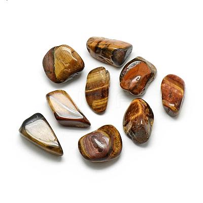 Natural Tiger Eye Gemstone Beads G-S218-20-1
