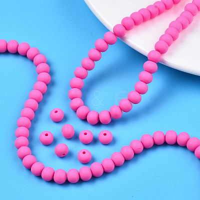Handmade Polymer Clay Beads Strands CLAY-N008-053-03-1