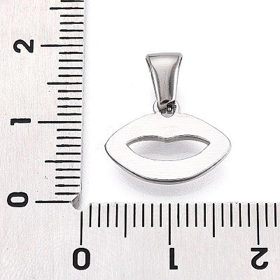 303 Stainless Steel Pendants STAS-Q110-08P-1