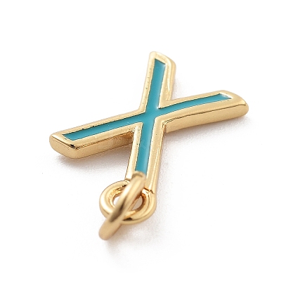 Rack Plating Brass Pendants KK-C065-03X-G-1