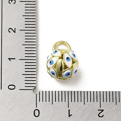 Brass Enamel Charms KK-E092-12G-06-1