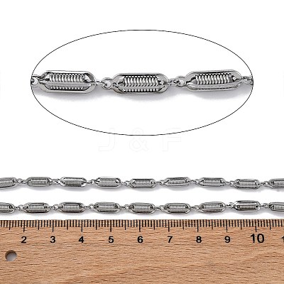 304 Stainless Steel Turkey Link Chains CHS-B006-05P-1