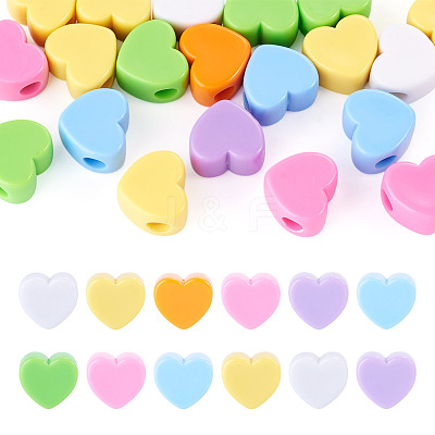 Acrylic European Beads MACR-TAC0001-28A-1