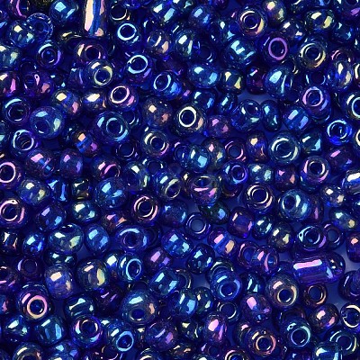 Round Glass Seed Beads SEED-A007-4mm-168-1