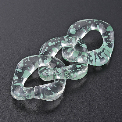 Transparent Acrylic Linking Rings OACR-N009-016A-11-1