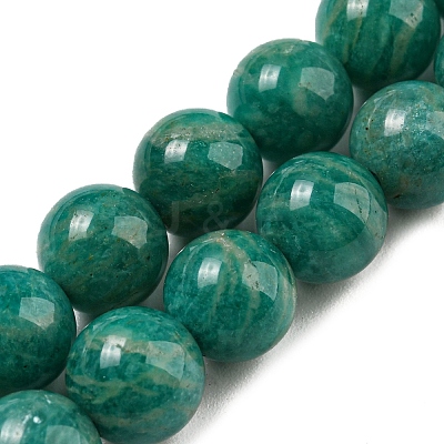 Natural Amazonite Beads Strands G-P503-8MM-10-1
