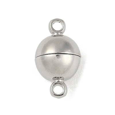 Rack Plating Brass Magnetic Clasps KK-Z070-20P-01-1