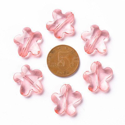 Transparent Acrylic Beads TACR-S154-32B-52-1